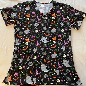 Halloween Print Women's Top